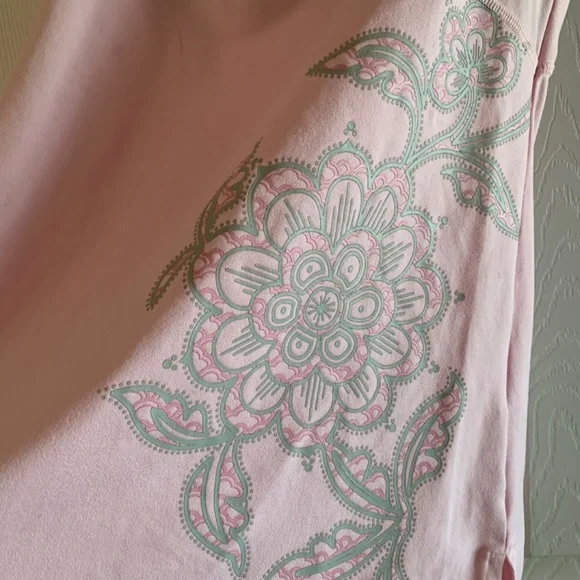 Adidas Pink Climalite Yoga Tank Racerback with Grey Shelf Bra - Picture 3 of 9